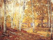 William Wendt Sycamores and Oaks painting